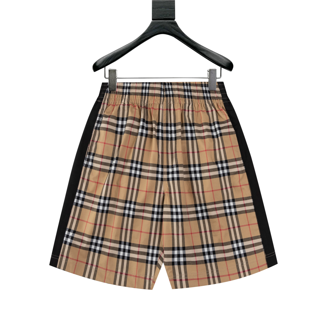 Vintage Burberry BBR 22ss Shorts: High-Quality, Age-Defying Design with British Flair - 图片 1