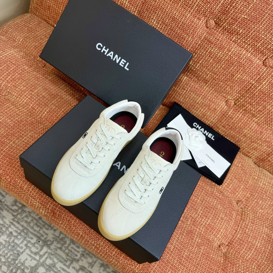Женские шнурованные кроссовки Chanel