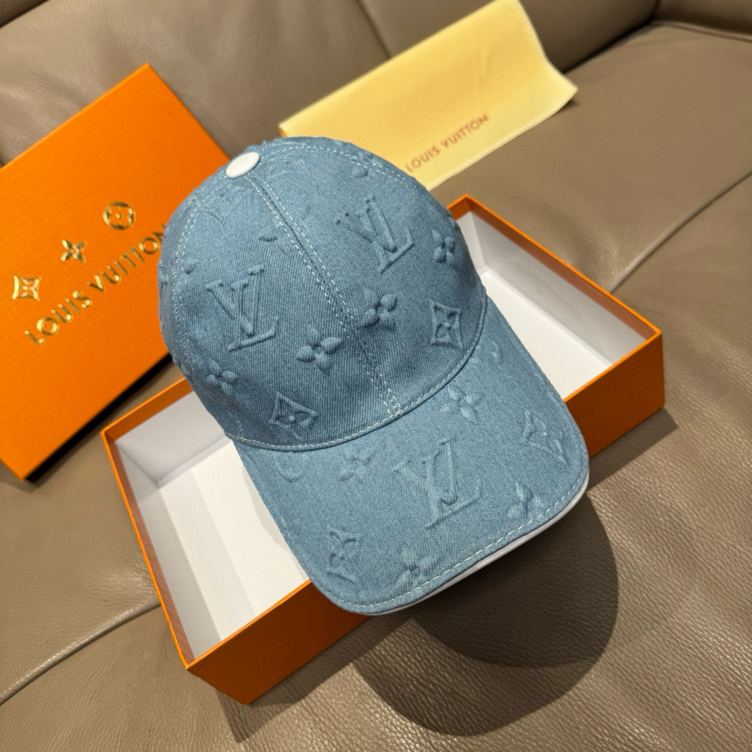 NO:223138,Package with box bag, LV (Louis Vuitton) new original single baseball cap, large logo jacquard, 1:1 mold customization, original denim fabric, fine workmanship, excellent quality, basic head circumference 56, patch adjustable. Hat straw hat fisherman hat baseball cap knit hat, hat, louis vuitton, louis vuitton, espadrilles, hats19860909批 配盒子布袋,LV(路易威登)新款原单棒球帽,大logo提花,1:1开模订制,原版牛仔布料,做工细致完美,质量超赞,基础头围56,贴片可调节.帽子草帽渔夫帽棒球帽针织帽,帽子,louis vuitton,louis vuitton,espadrilles,hats,hat