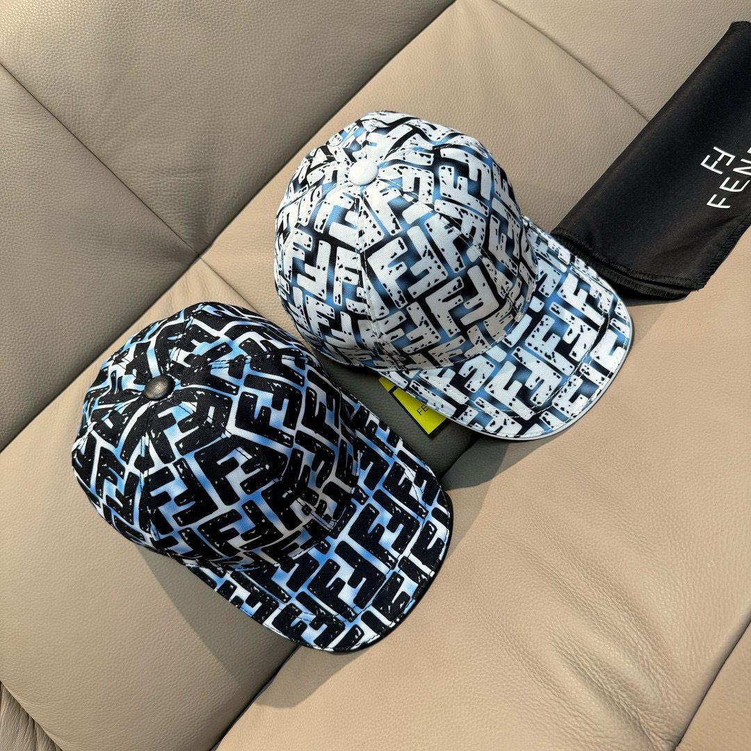 Fendi Baseball Caps: High-Quality, Original Design, Hot Seller with 1:1 Model - 图片 9
