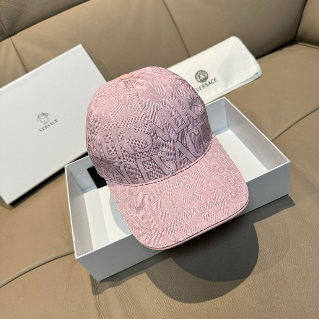 High-Quality Versace Baseball Cap Set with Packaging Bags and Accessories Lot 126 - 图片 2