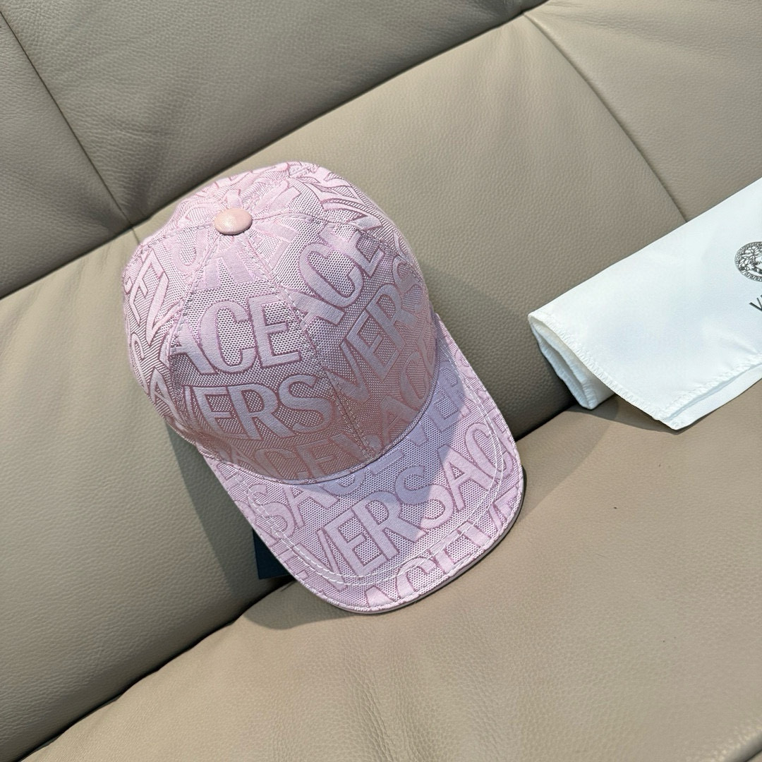High-Quality Versace Baseball Cap Set with Packaging Bags and Accessories Lot 126 - 图片 1