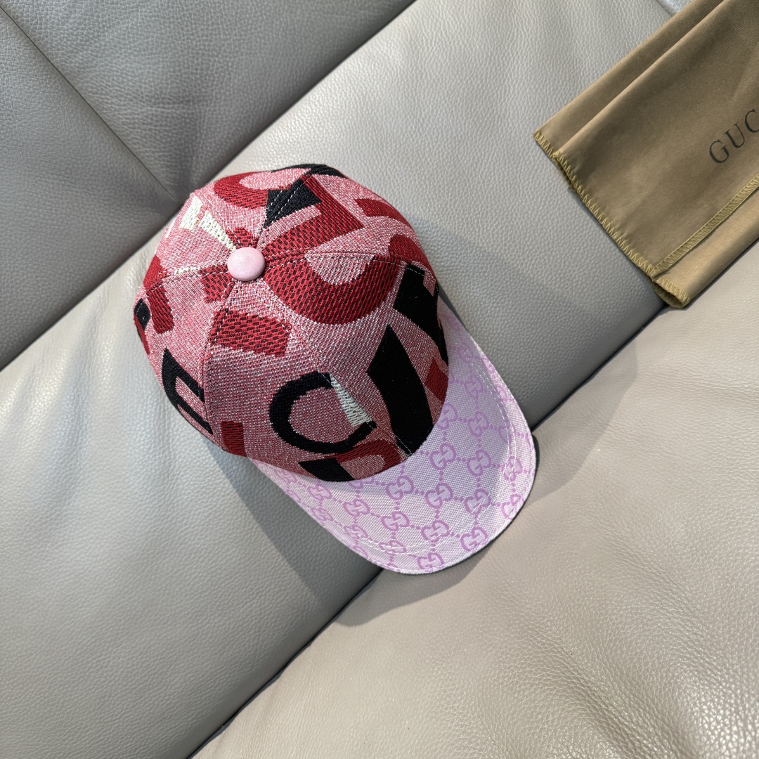 
古奇2025新款
配盒子布袋，Gucci(古奇)新款原单棒球帽😍涂鸦艺术棒球帽😍专柜11开模订制，最高