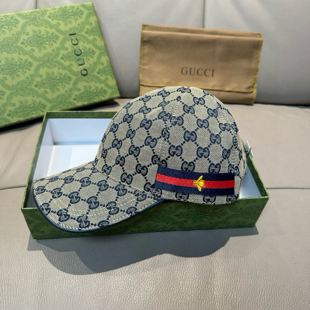 
万年经典款出货！
配盒子布袋，Gucci(古奇)经典原单棒球帽😍😍小蜜蜂，专柜11开模订制，最高版本，
