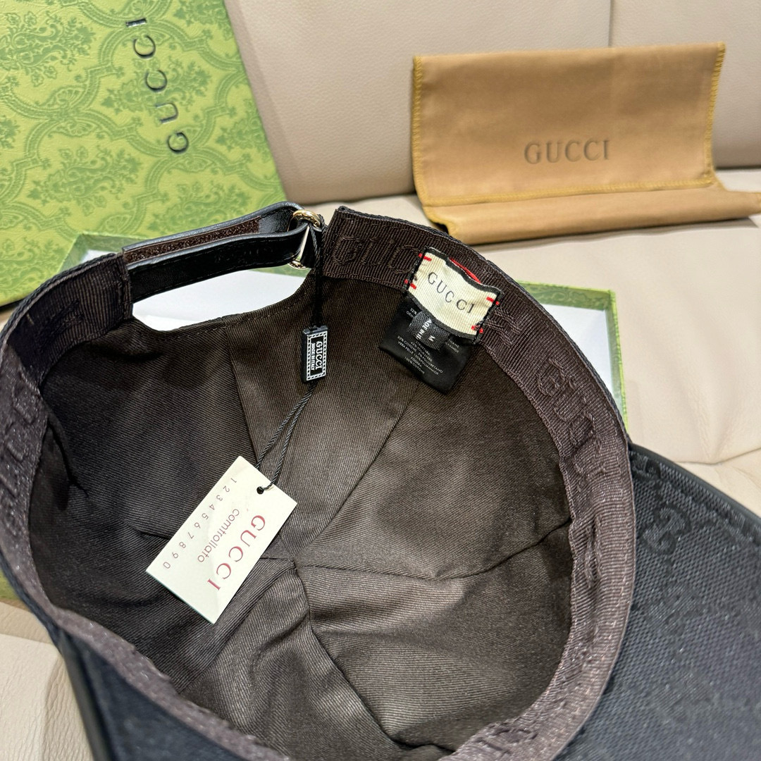 
配盒子布袋，Gucci(古奇)原单棒球帽， 小蜜蜂刺绣，11开模订制，重工刺绣，细节可媲美专柜，原版帆