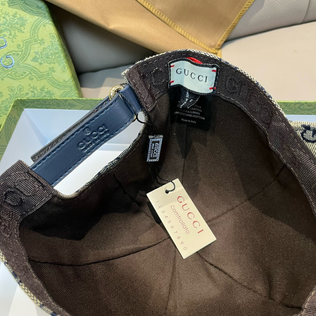 
新款出货！
配盒子布袋，Gucci(古奇)最新原单棒球帽，宽版织带。专柜11开模订制，最高版本，原版帆