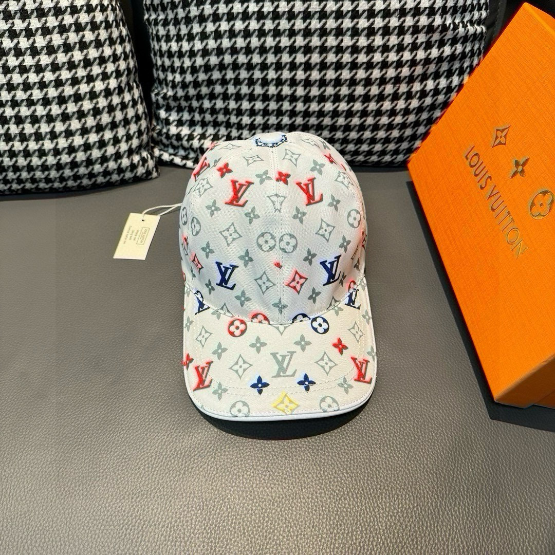 NO:228121,Buy New models shipped!  With box cloth bag, LV Louis Vuitton's new original single baseball cap, colorful print, 1:1 mold customization for counter, original canvas   top layer cowhide, pure cotton lining, light and breathable!  Excellent quality, basic head circumference 56, patch adjustable. Hat Straw Hat Fisherman's Hat Baseball Hat, Hats, louis vuitton, louis vuitton, espadrilles, cowhide, hats19860909批 新款出货！配盒子布袋,LV路易威登新款原单棒球帽, 七彩印花,专柜1:1开模订制,原版帆布料 头层牛皮,纯棉内里,轻盈透气！质量超赞,基础头围56,贴片可调节.帽子草帽渔夫帽棒球帽,帽子,louis vuitton,louis vuitton,espadrilles,cowhide,hats,hat
