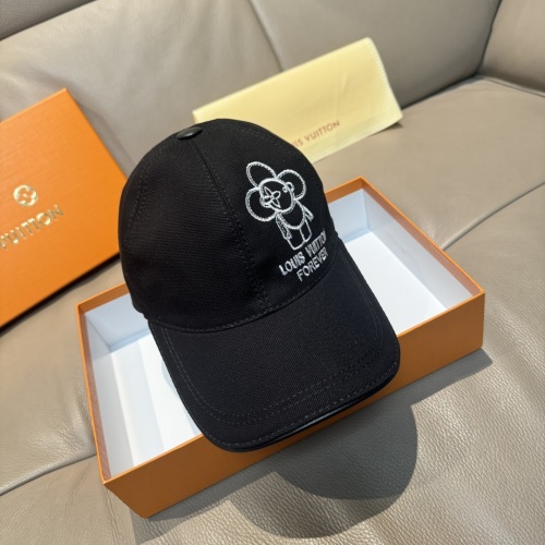 Louis Vuitton Baseball Cap With Embroidered Logo - Adjustable Fit 1 Louis Vuitton Baseball Cap With Embroidered Logo - Adjustable Fit