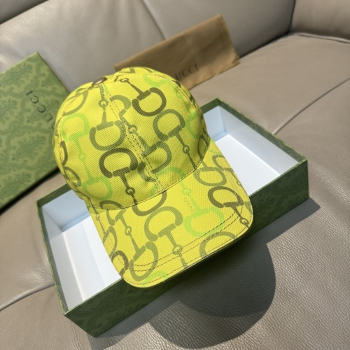 Gucci Horsebit Print Baseball Cap, Adjustable Fit, Designer Headwear