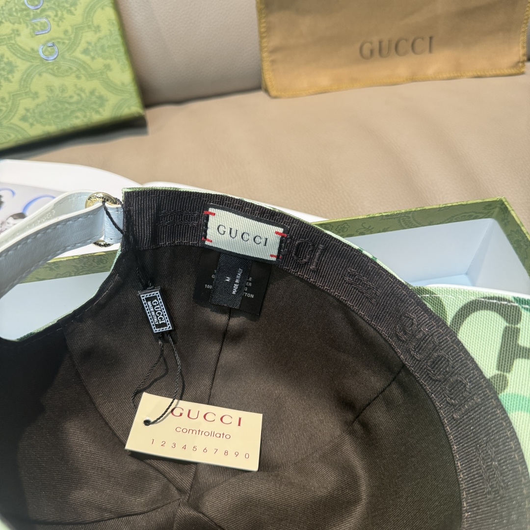 Gucci Horsebit Print Baseball Cap | Adjustable Canvas Hat for Women 8 cmp i1747831717152 660 0 6