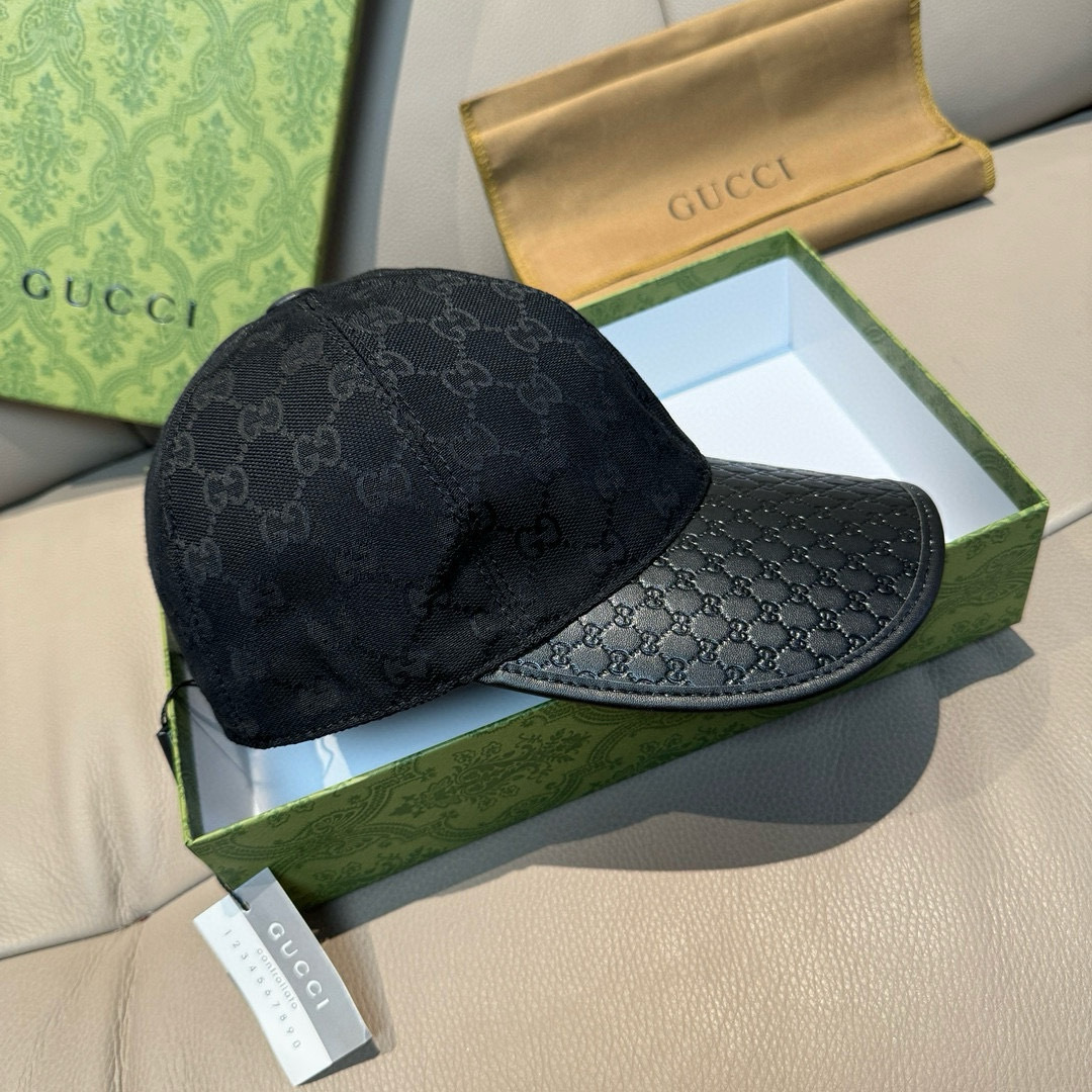 Gucci Classic Baseball Cap with Leather Patch - Stylish & Adjustable 4 cmp i1748345991895 6035 0 2