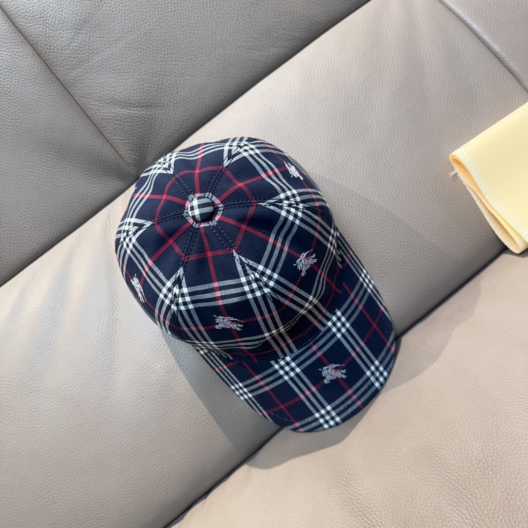 [Burberry Hats]Packing cloth bag Burberry original original baseball cap plaid