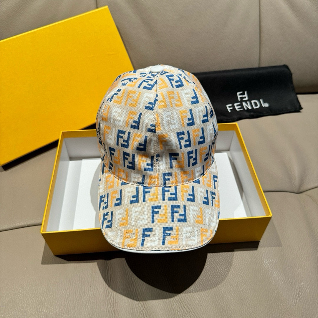 [Fendi Hats]New shipment Match box cloth bag Fendi Fendi new original baseball