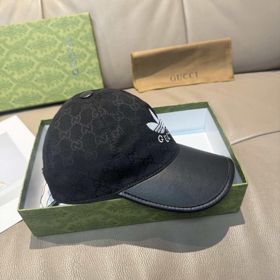 Adidas x Gucci Collaboration Baseball Cap - Stylish Limited Edition 4 cmp i1749044652143 6062 0 2