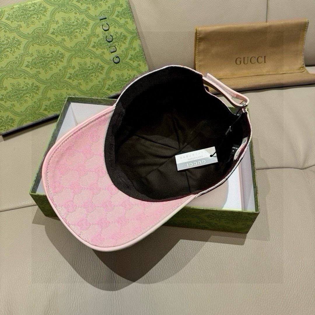 
配盒子布袋，Gucci(古奇)原单棒球帽， 小蜜蜂刺绣，11开模订制，重工刺绣，细节可媲美专柜，原版帆