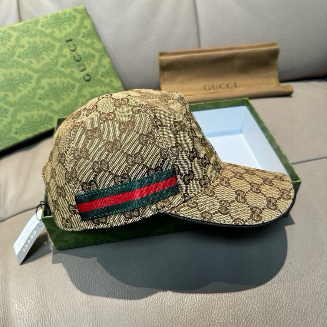 Gucci Classic Baseball Cap with Gold Double G Logo - Adjustable Fit 4 cmp i1753612836330 8751 0 2