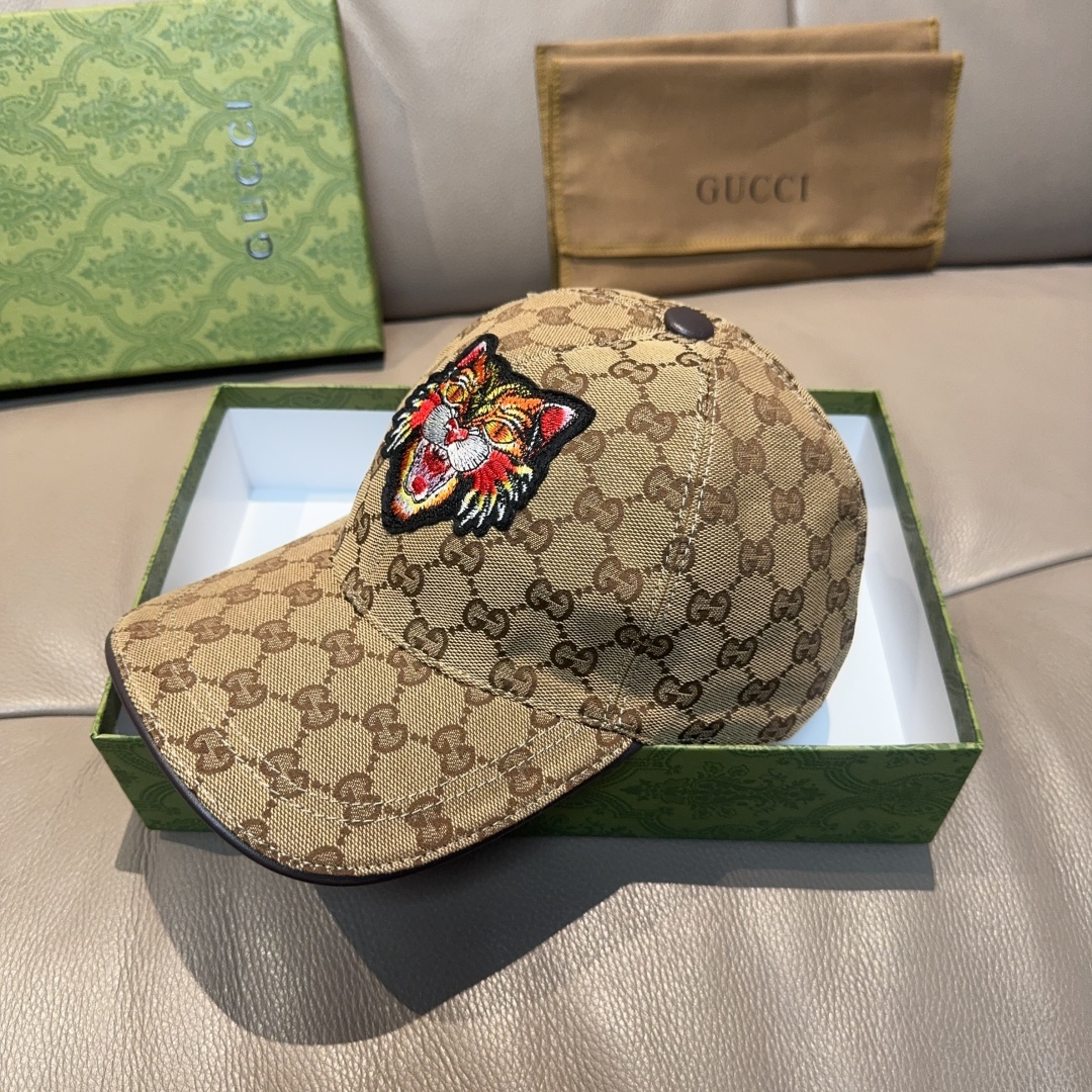 Gucci Classic Baseball Cap with Tiger Embroidery | Adjustable Fit 4 cmp i1753612895808 1737 0 2