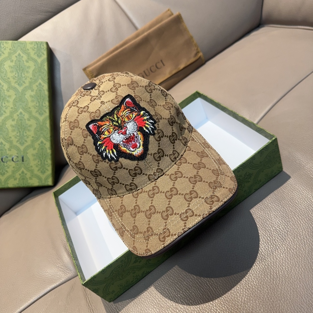 Gucci Classic Baseball Cap with Tiger Embroidery | Adjustable Fit 2 cmp i1753612900545 1334 0 0