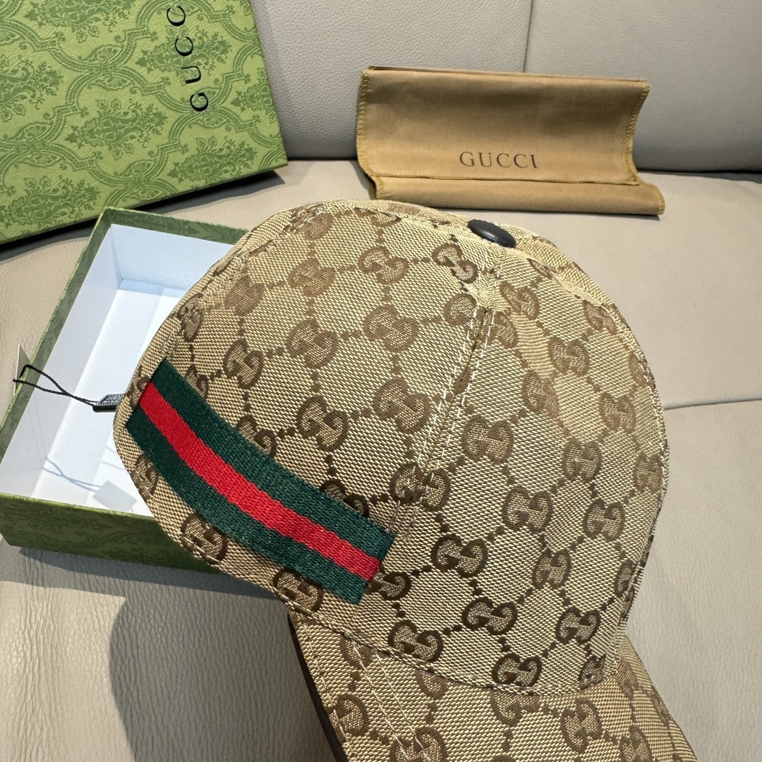 Gucci Classic Baseball Cap - Beige & Black, Adjustable Fit, S & L Available 6 cmp i1753615028920 4764 0 4