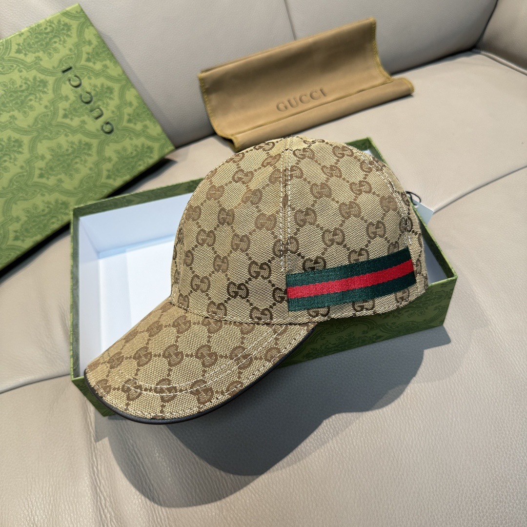 Gucci Classic Baseball Cap - Beige & Black, Adjustable Fit, S & L Available 3 cmp i1753615028921 5011 0 1