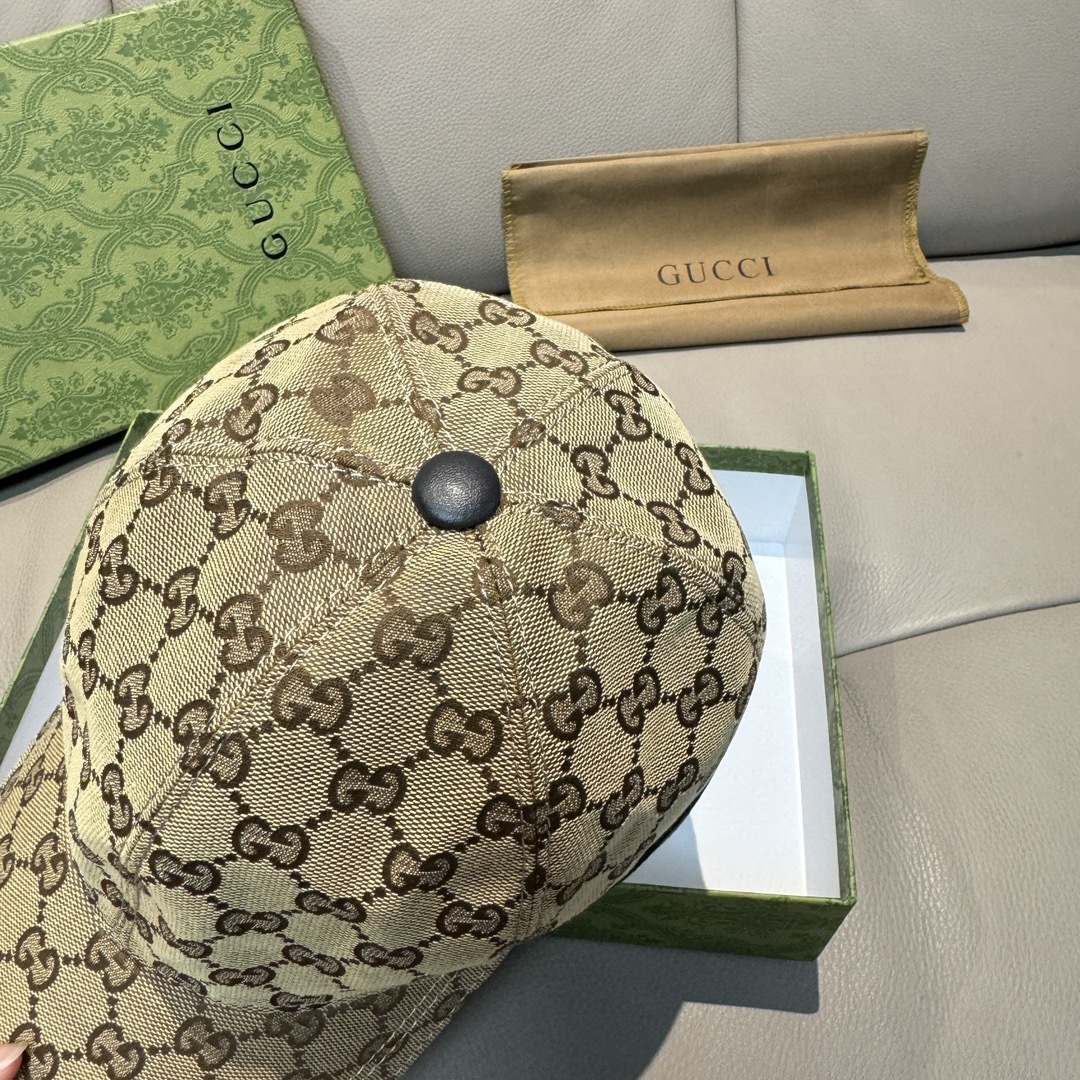 Gucci Classic Baseball Cap - Beige & Black, Adjustable Fit, S & L Available 7 cmp i1753615029351 4313 0 5