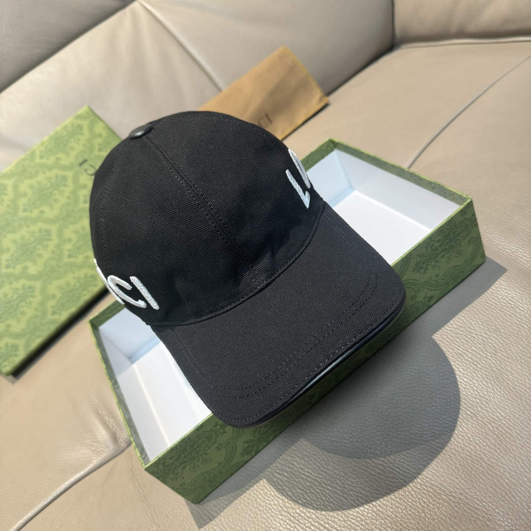 
配盒子布袋，Gucci(古奇)新款原单棒球帽，Loved系列，11开模订制，重工刺绣，细节可媲美专柜，