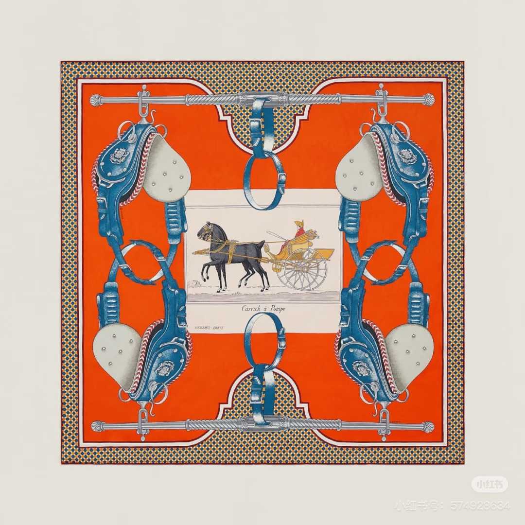 NO:340068,The Hermes square scarf 