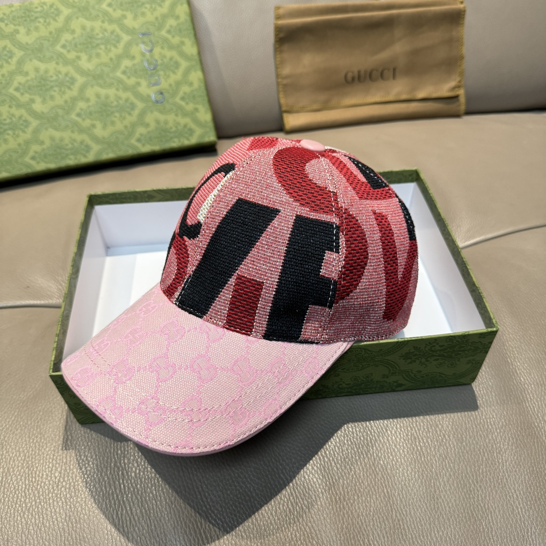 古奇2025新款配盒子布袋，Gucci(古奇)新款原单棒球帽😍涂鸦艺术棒球帽😍专柜1:1开模订制，最高版