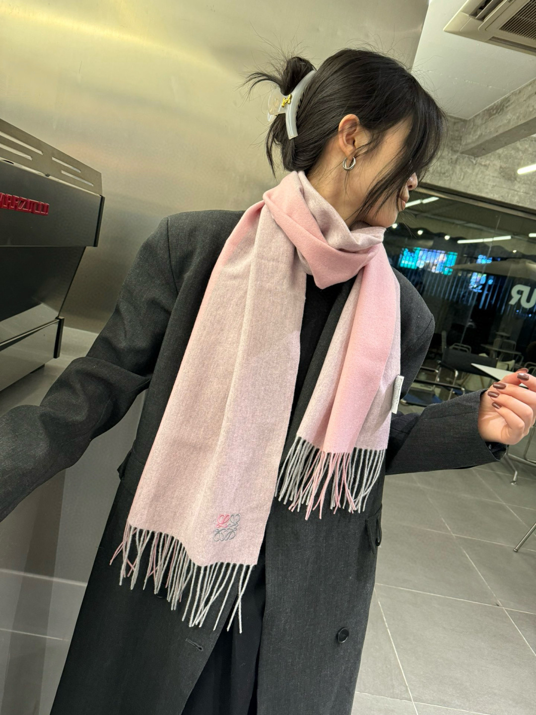 Loewe 罗意威LOEWE【男女围巾】怒赞自留 难得的高端货 家属福利 非常正的围巾~面料大爱