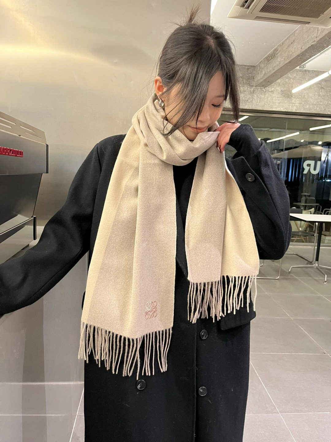 Loewe 罗意威LOEWE【男女围巾】怒赞自留 难得的高端货 家属福利 非常正的围巾~面料大爱