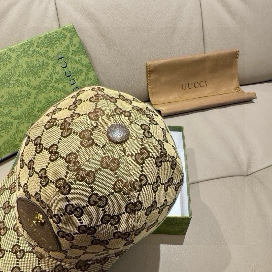 配包装布袋，Gucci(古奇)新款原单棒球帽， 小虎头，专柜最新款，1:1开模订制，正版开模五金，原版帆