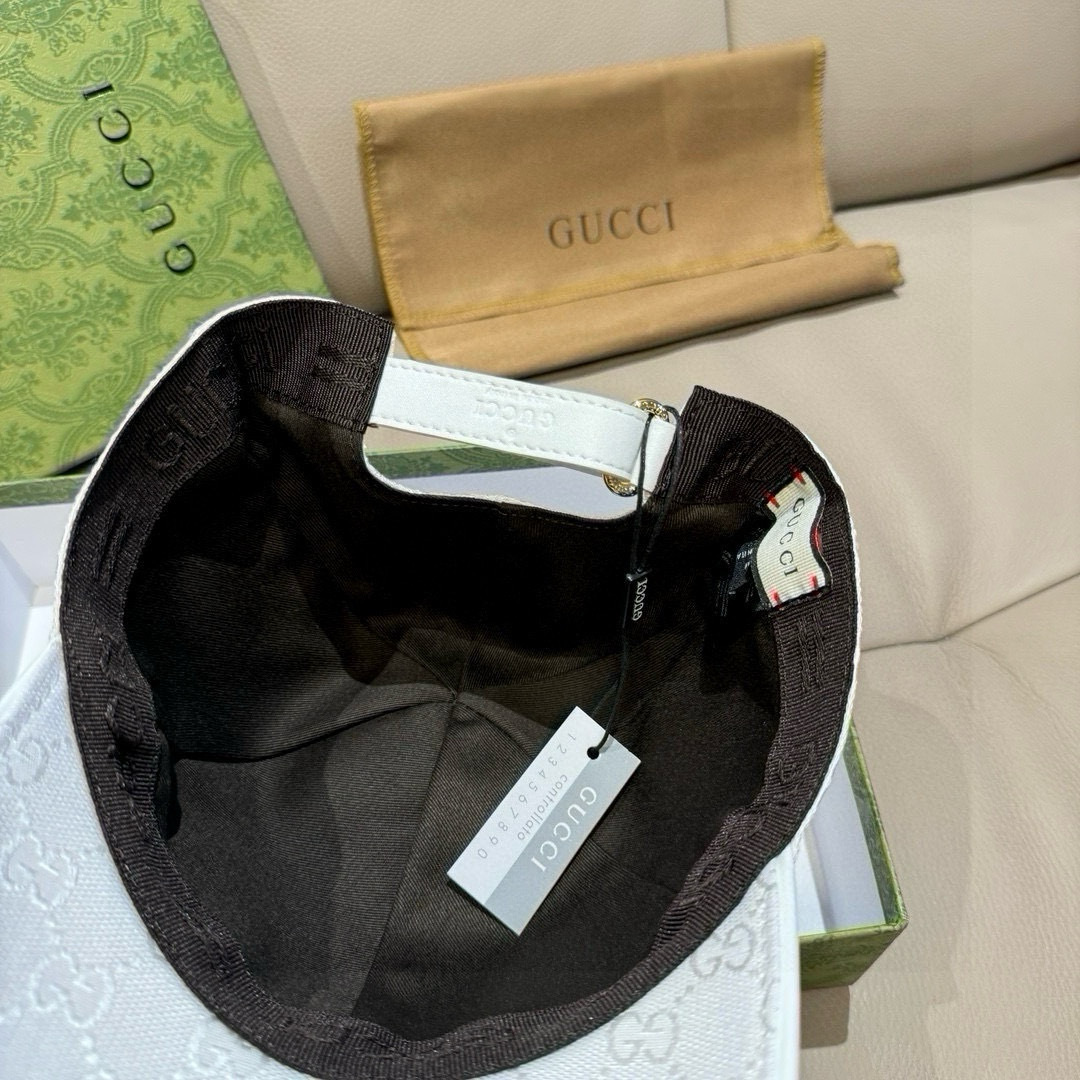 万年经典款出货！配盒子布袋，Gucci(古奇)经典原单棒球帽😍😍gucci小刺绣，专柜1:1开模订制，最