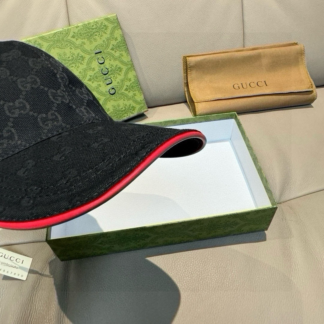配包装布袋，Gucci古奇新款原单棒球帽， logo织带，专柜1:1开模订制，原版帆布面料+头层牛皮，轻