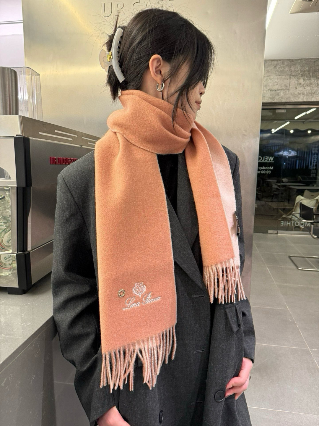 Loro Piana Piana · 诺悠翩雅【贸易公司尾单 双面山羊绒围巾披肩】送人自留都太高大上了 重磅上新