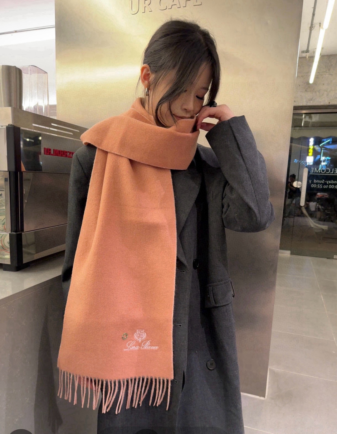 Loro Piana Piana · 诺悠翩雅【贸易公司尾单 双面山羊绒围巾披肩】送人自留都太高大上了 重磅上新