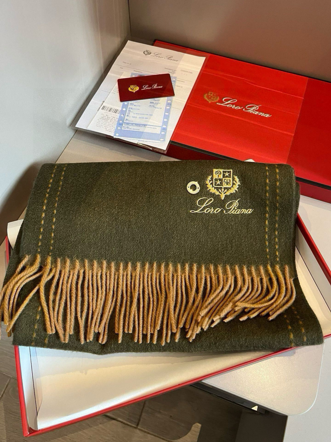 Loro Piana Piana · 诺悠翩雅【贸易公司尾单 山羊绒围巾披肩】送人自留都太高大上了 重磅上新
