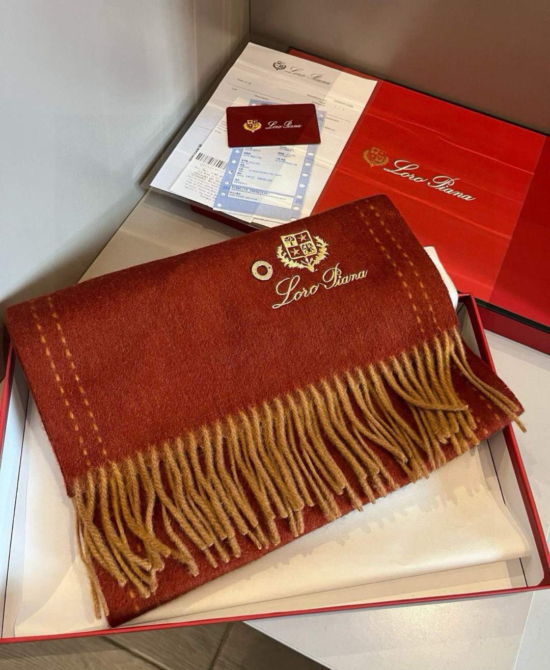 Loro Piana Piana · 诺悠翩雅【贸易公司尾单 山羊绒围巾披肩】送人自留都太高大上了 重磅上新