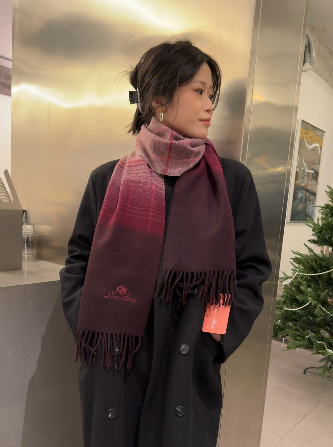 Loro Piana Piana · 诺悠翩雅【贸易公司尾单 山羊绒围巾披肩】送人自留都太高大上了 重磅上新