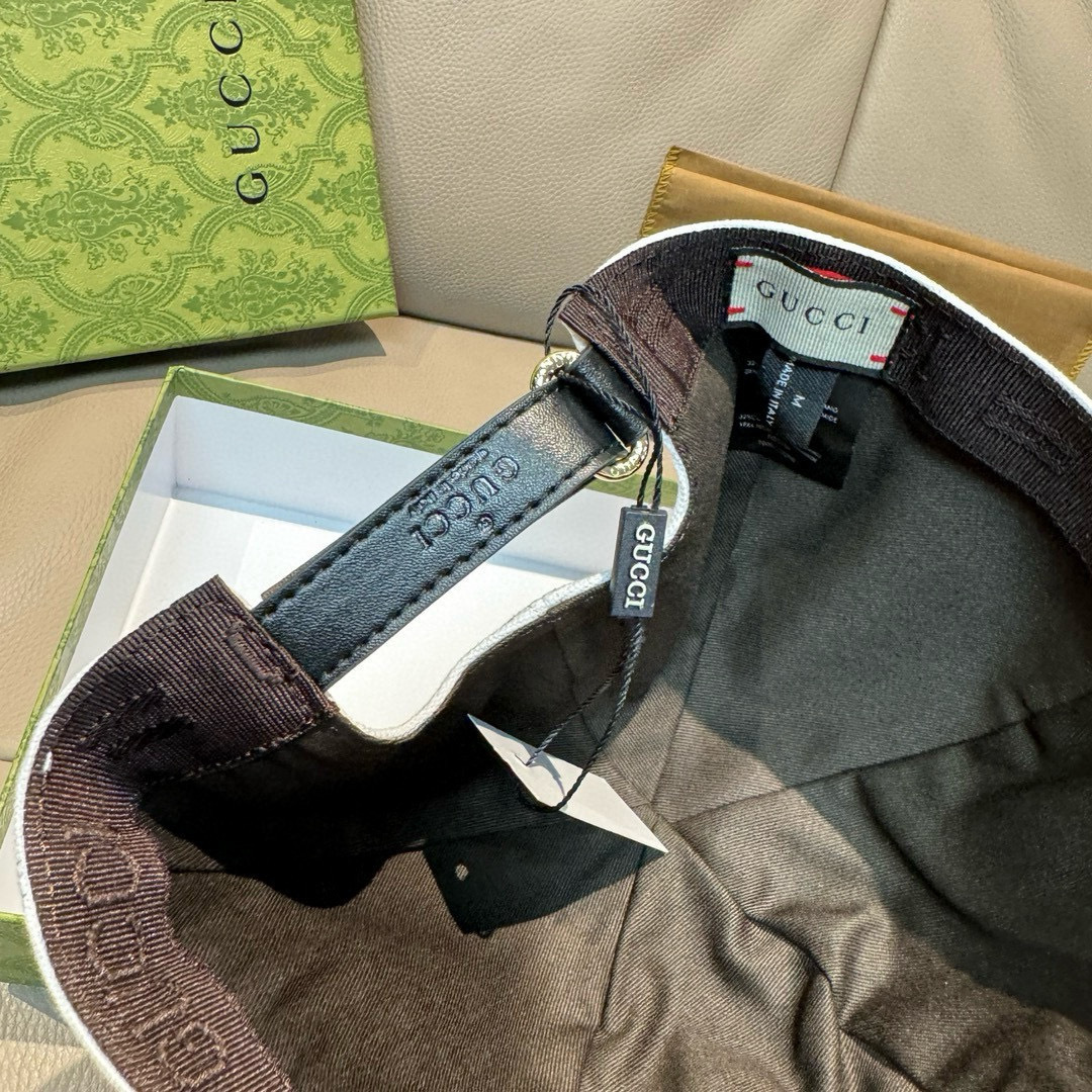 配盒子布袋，NY&Gucci(古奇)合作款，最新款原单棒球帽，1:1开模订制，重工刺绣，细节可媲美专柜，