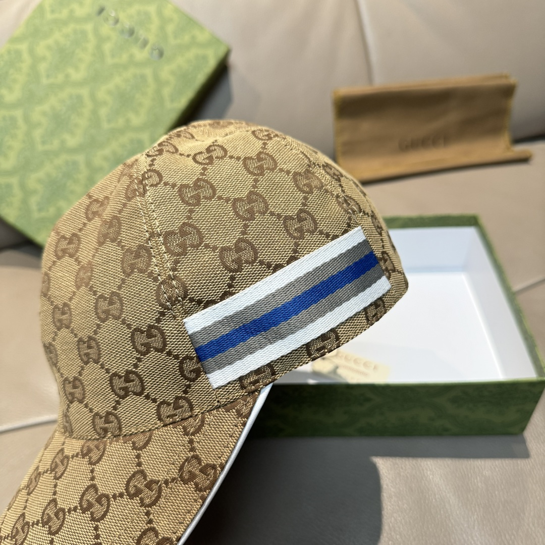 万年经典款新色出货！配盒子布袋，Gucci(古奇)经典原单棒球帽😍😍专柜1:1开模订制，最高版本，原版帆