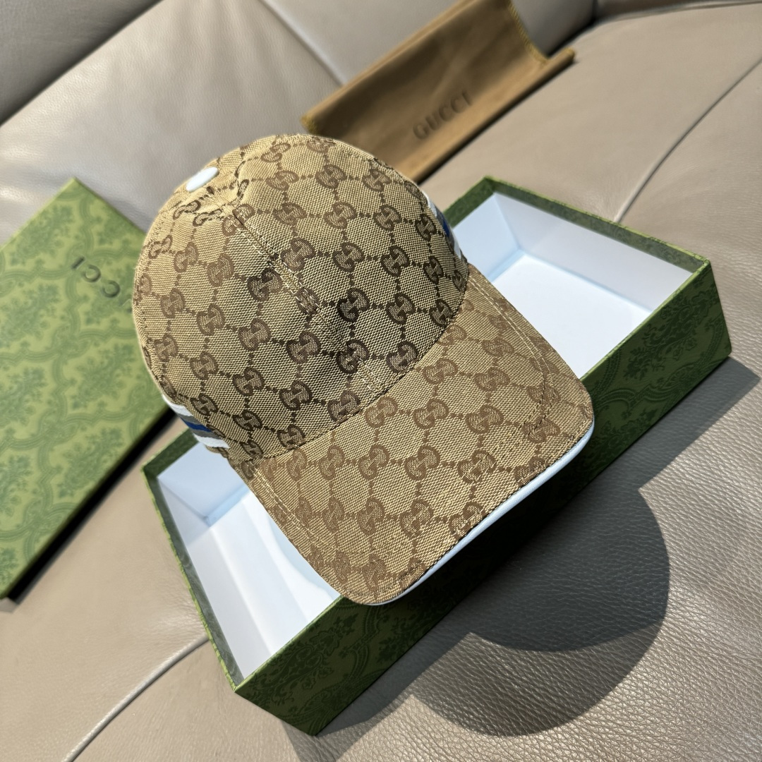 万年经典款新色出货！配盒子布袋，Gucci(古奇)经典原单棒球帽😍😍专柜1:1开模订制，最高版本，原版帆