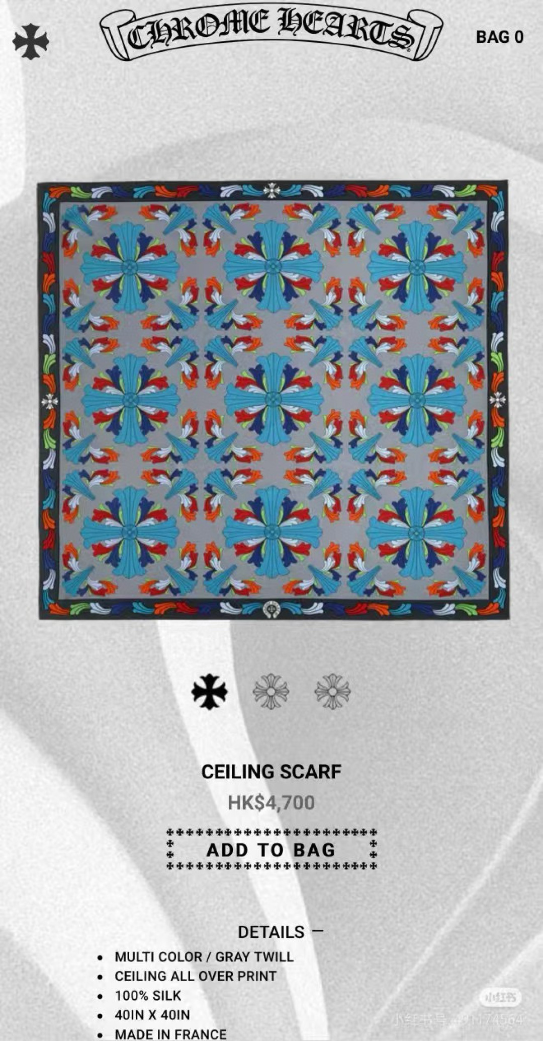 NO:511502,Croxin 90cm silk square scarf Top-grade twill silk material hand-curled edges, light luxury, high-end heavy twill silk, complete counter quality fabric pursues the shape, with a crisp feel, bright and plump colors that are super pleasing to the eye!  Good goods are not waiting for anyone, don't miss it if you like it [Ingredient size 90X90cm silk] high-version scarf, high-version scarf, chrome hearts, real silk19860909批 克罗心90cm真丝方巾 顶级斜纹真丝材质手工卷边,轻奢感十足高端重磅斜纹真丝完全专柜品相面料追求造型,手感挺括,鲜艳饱满色彩超级养眼！好货不等人,喜欢就别错过哦【成分尺寸90X90cm 真丝】高版本围巾,高版本围巾,chrome hearts,real silk,scarf