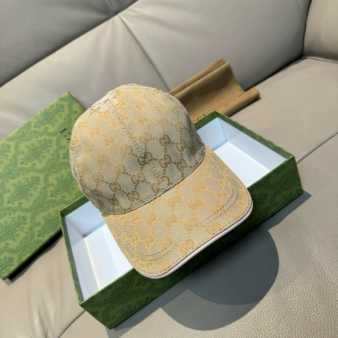 万年经典款出货！配盒子布袋，Gucci(古奇)经典原单棒球帽😍😍专柜1:1开模订制，最高版本，原版帆布料