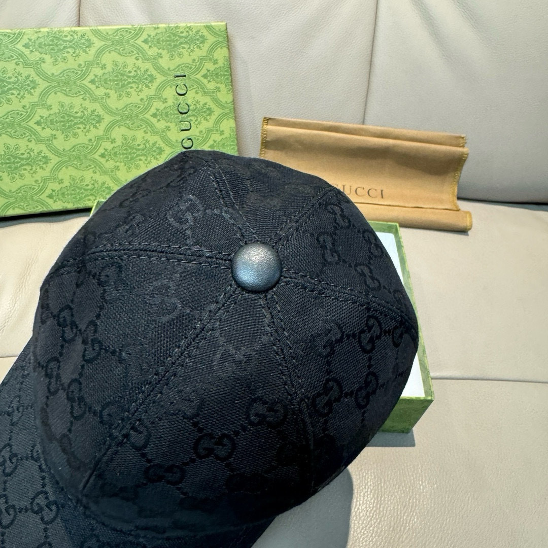 万年经典款出货！配盒子布袋，Gucci(古奇)经典原单棒球帽😍😍专柜1:1开模订制，最高版本，原版帆布料