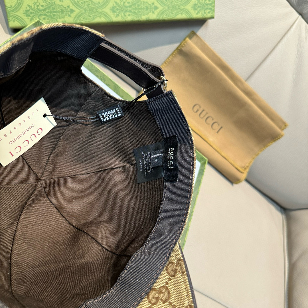 万年经典款出货！配盒子布袋，Gucci(古奇)经典原单棒球帽，蜜蜂织带，专柜1:1开模订制，最高版本，原