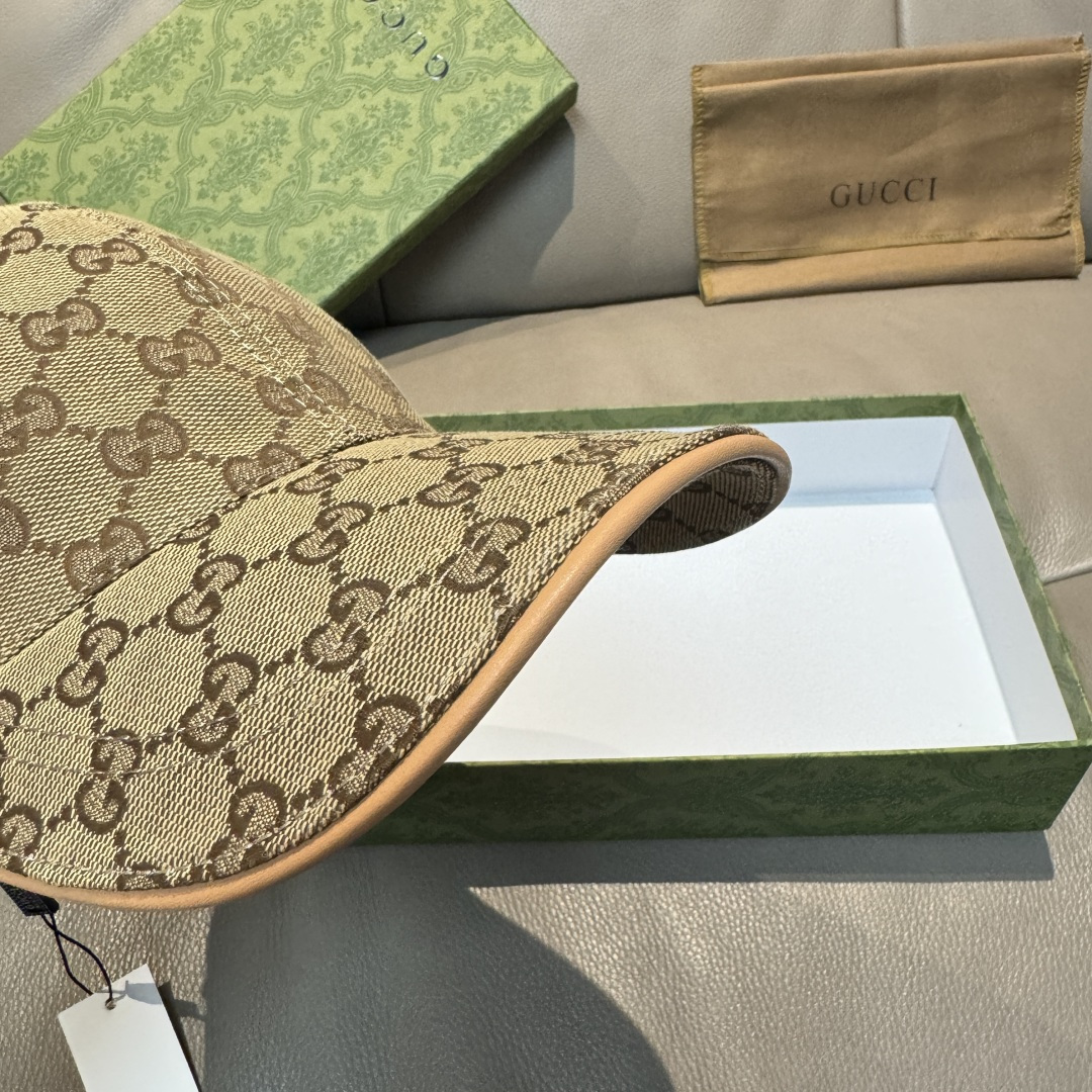 万年经典款新色出货！配盒子布袋，Gucci(古奇)经典原单棒球帽😍😍专柜1:1开模订制，最高版本，原版帆