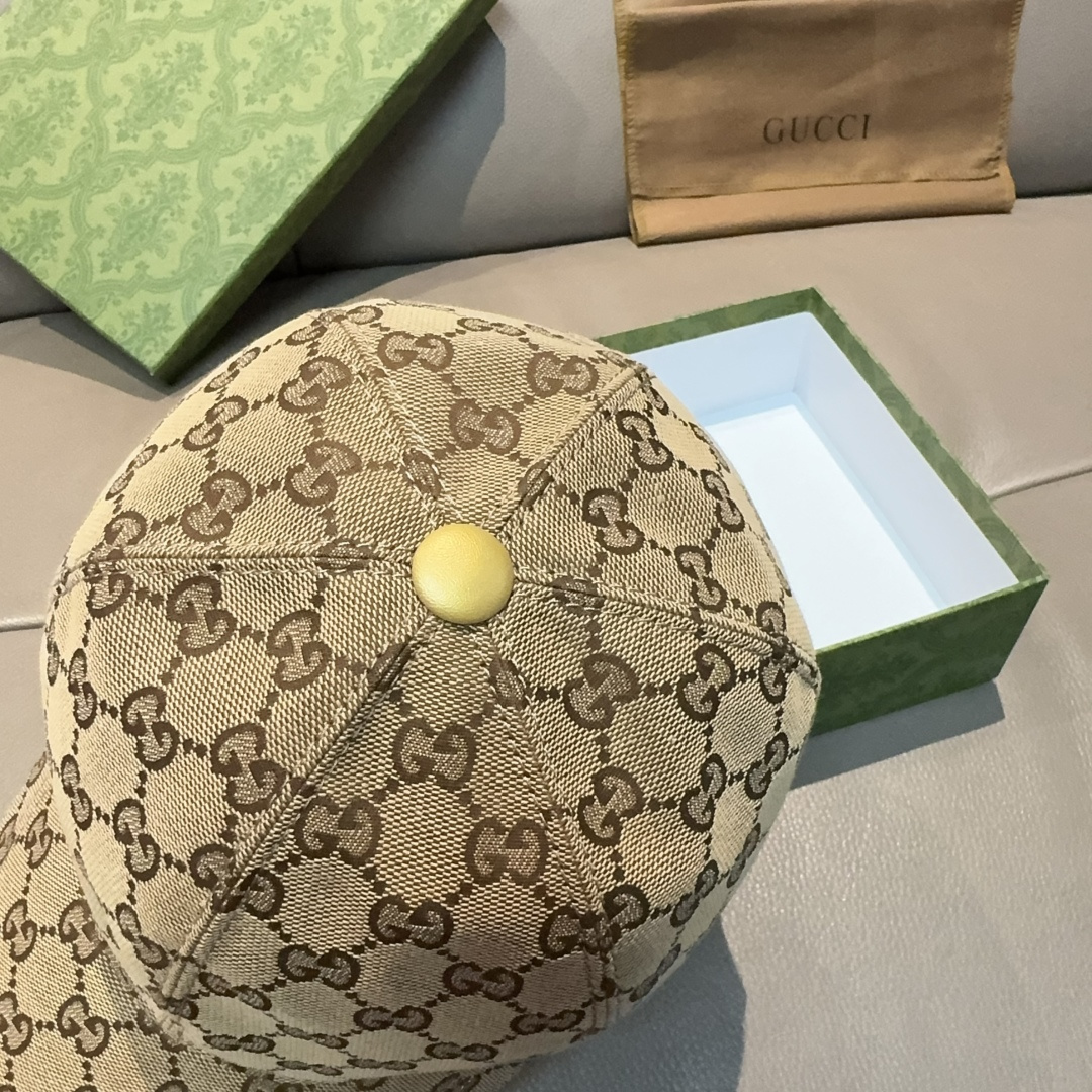 万年经典款新色出货！配盒子布袋，Gucci(古奇)经典原单棒球帽😍😍专柜1:1开模订制，最高版本，原版帆