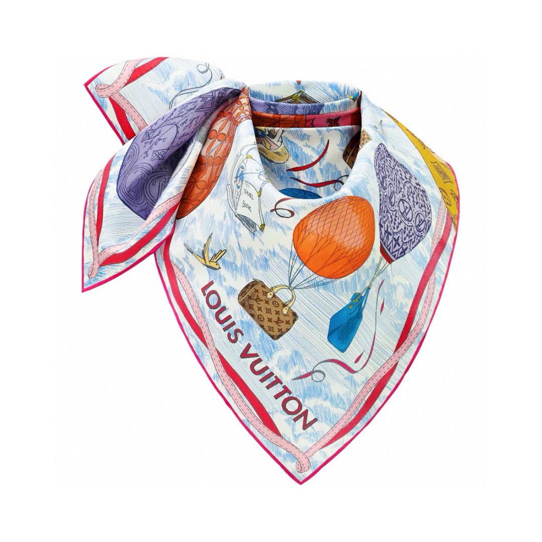 LV scarf LvNew silk square scarf — photo 2