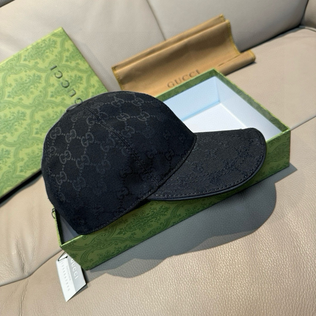 万年经典款出货！配盒子布袋，Gucci(古奇)经典原单棒球帽😍😍专柜1:1开模订制，最高版本，原版帆布料