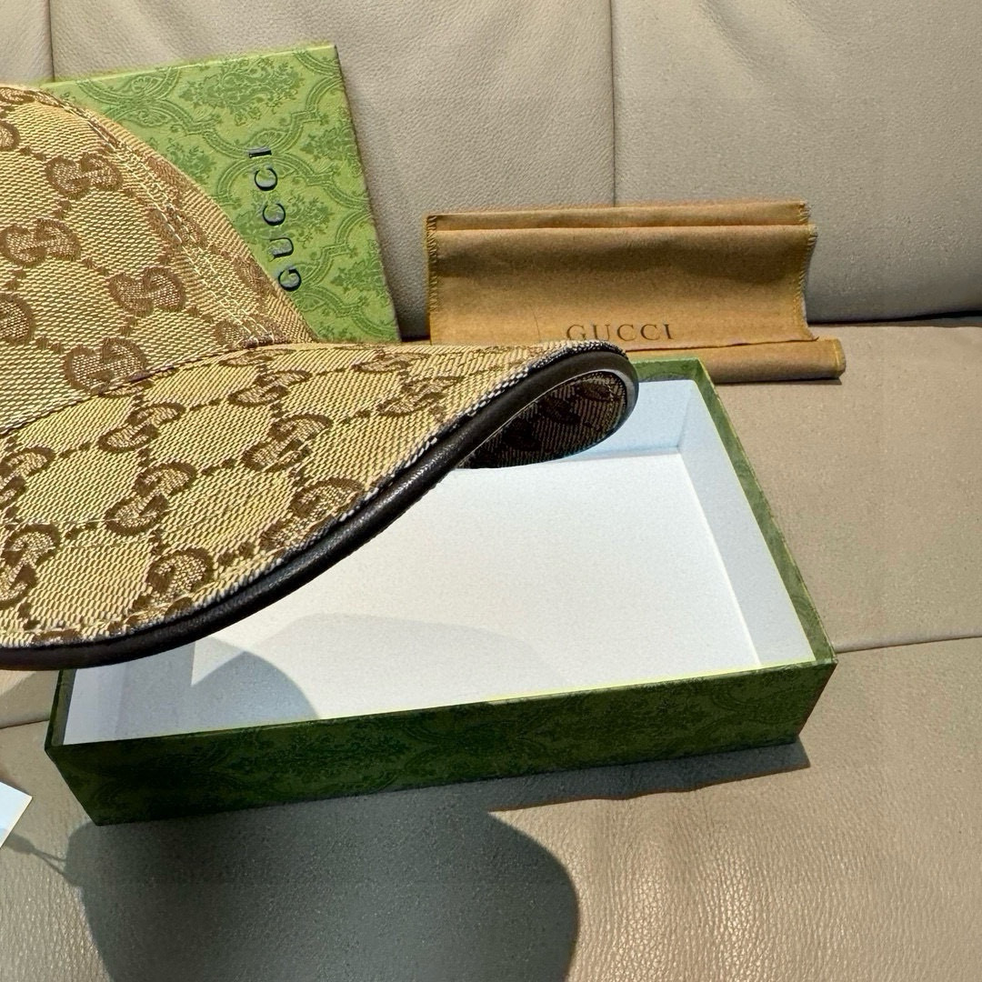 万年经典款出货！配盒子布袋，Gucci(古奇)经典原单棒球帽😍😍专柜1:1开模订制，最高版本，原版帆布料